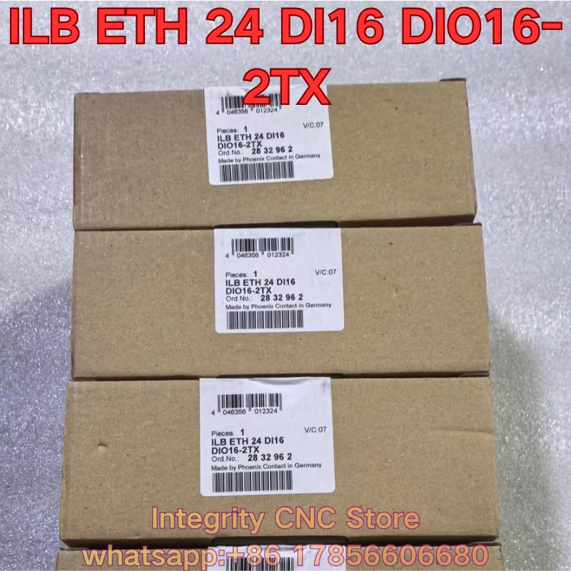 New ILB ETH 24 DI16 DIO16-2TX PLC module 2832962
New ILB ETH 24 DI16 DIO16-2TX PLC module 2832962