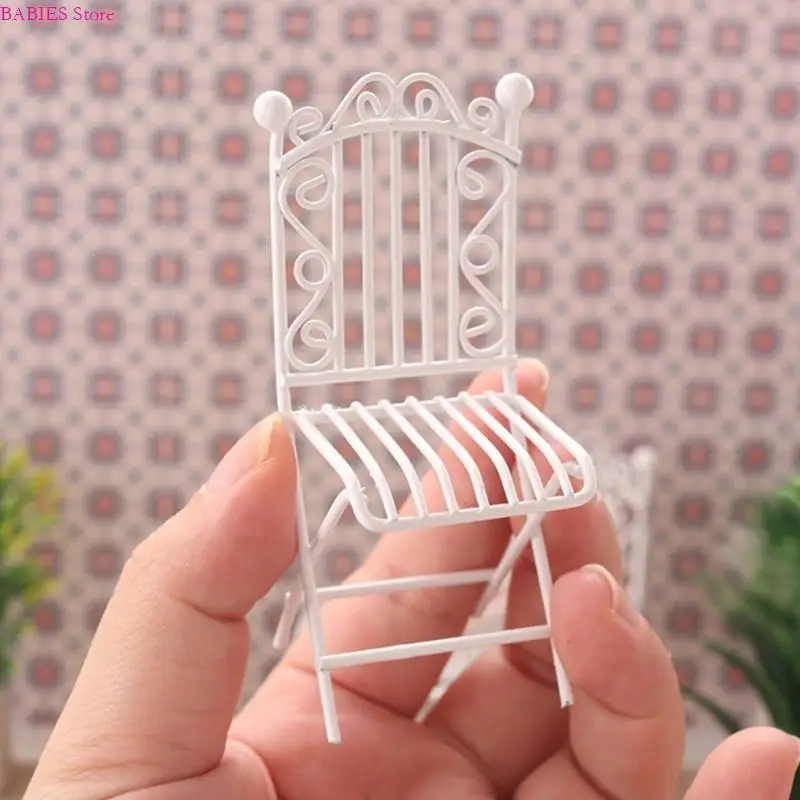 3in1 Handmade Iron Miniature Furniture Set Side Table And Chairs For 1/12 Dollhouses Model Garden Yard Scene Display Props
3in1 Handmade Iron Miniature Furniture Set Side Table And Chairs For 1/12 Dollhouses Model Garden Yard Scene Display Props