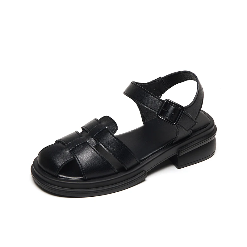 Black Gladiator Sandals Women 2024 Women's Leather Sandals Closed Toe Flat Shoes For Women Sandals
Black Gladiator Sandals Women 2024 Women's Leather Sandals Closed Toe Flat Shoes For Women Sandals