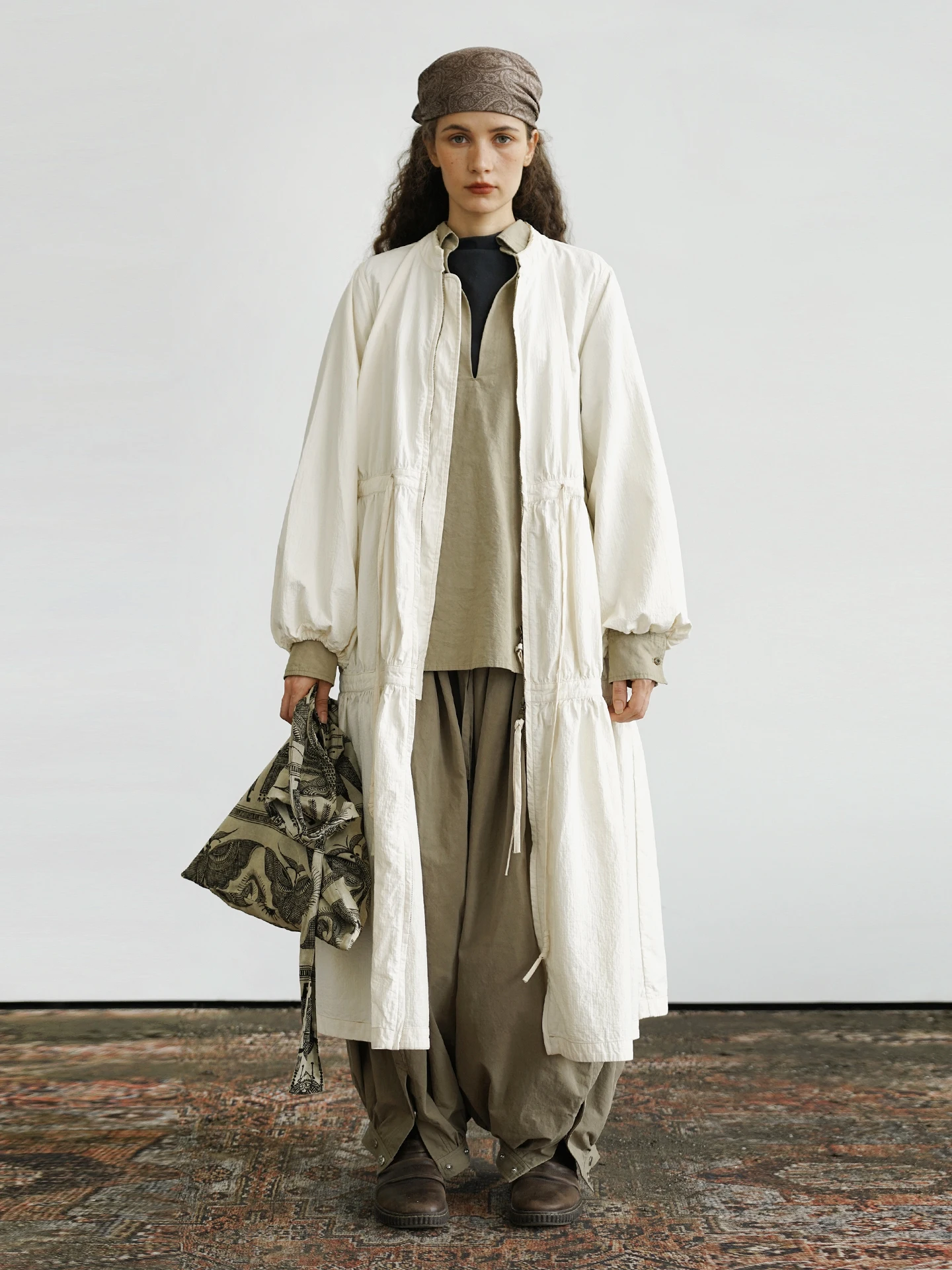 Women's Long Dstring Loose Coat White Lighthouse Spring New Sle A-Line Outerwear Organic Cotton Zipper Closure Color
Women's Long Dstring Loose Coat White Lighthouse Spring New Sle A-Line Outerwear Organic Cotton Zipper Closure Color