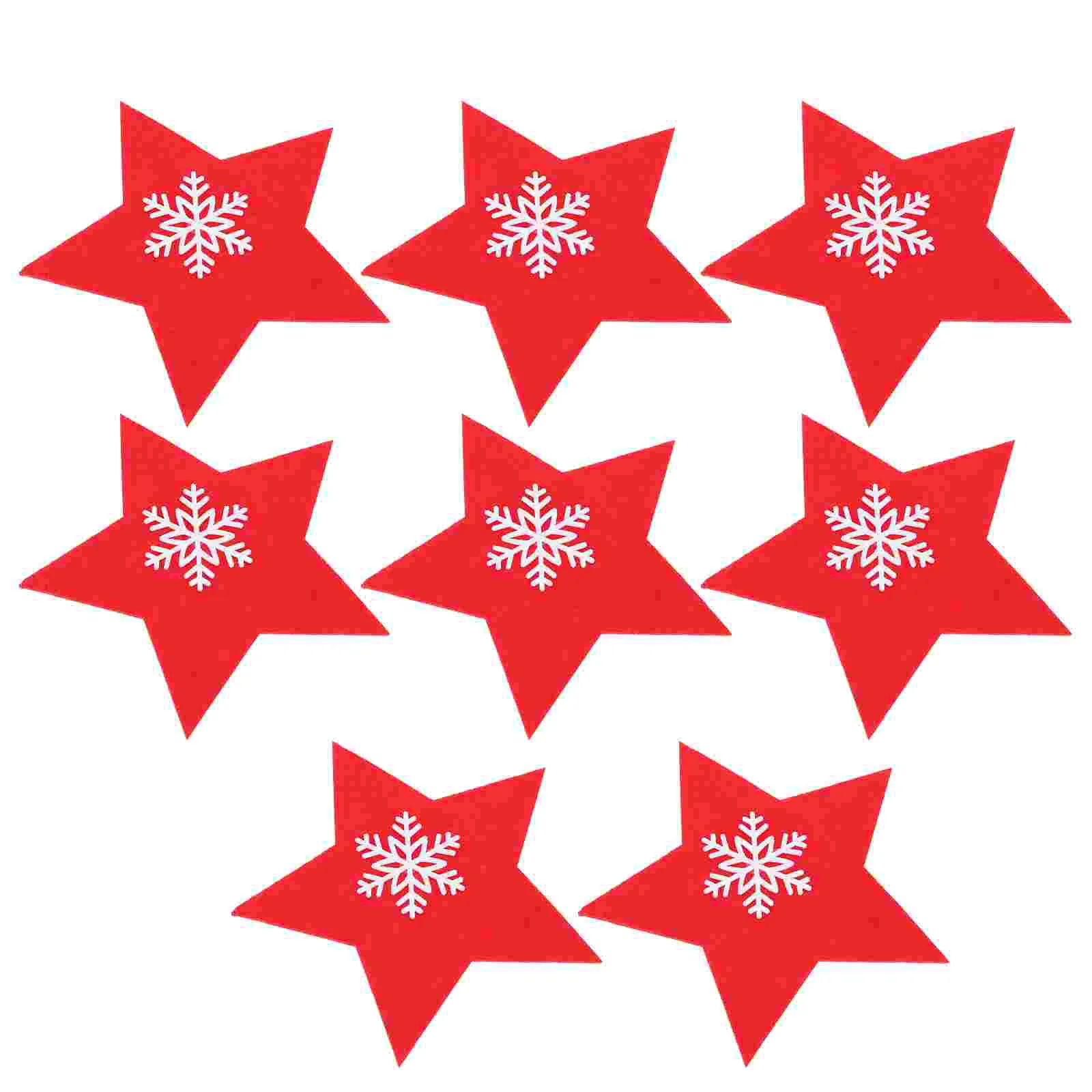 8 Pcs Christmas Cutlery Set Exquisite Xmas Bag Tree Table Decor Tableware Cover Pocket Pouch Household Five-pointed Star
8 Pcs Christmas Cutlery Set Exquisite Xmas Bag Tree Table Decor Tableware Cover Pocket Pouch Household Five-pointed Star