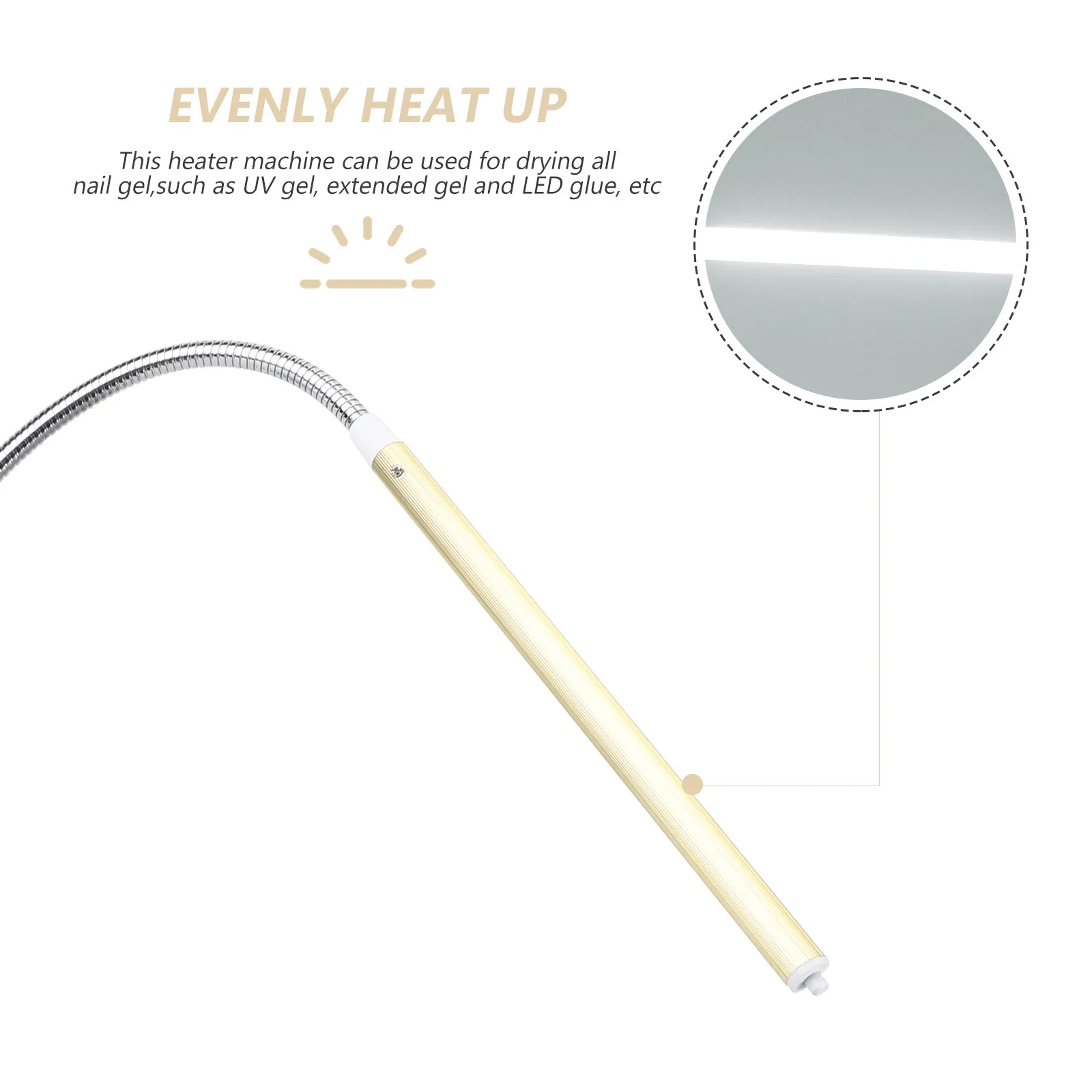 1Pcs LED Dryer Gel Polish Curing Lamp Golden Nail Gel Polish Curing Machine Timer Display Manicure Tool
1Pcs LED Dryer Gel Polish Curing Lamp Golden Nail Gel Polish Curing Machine Timer Display Manicure Tool