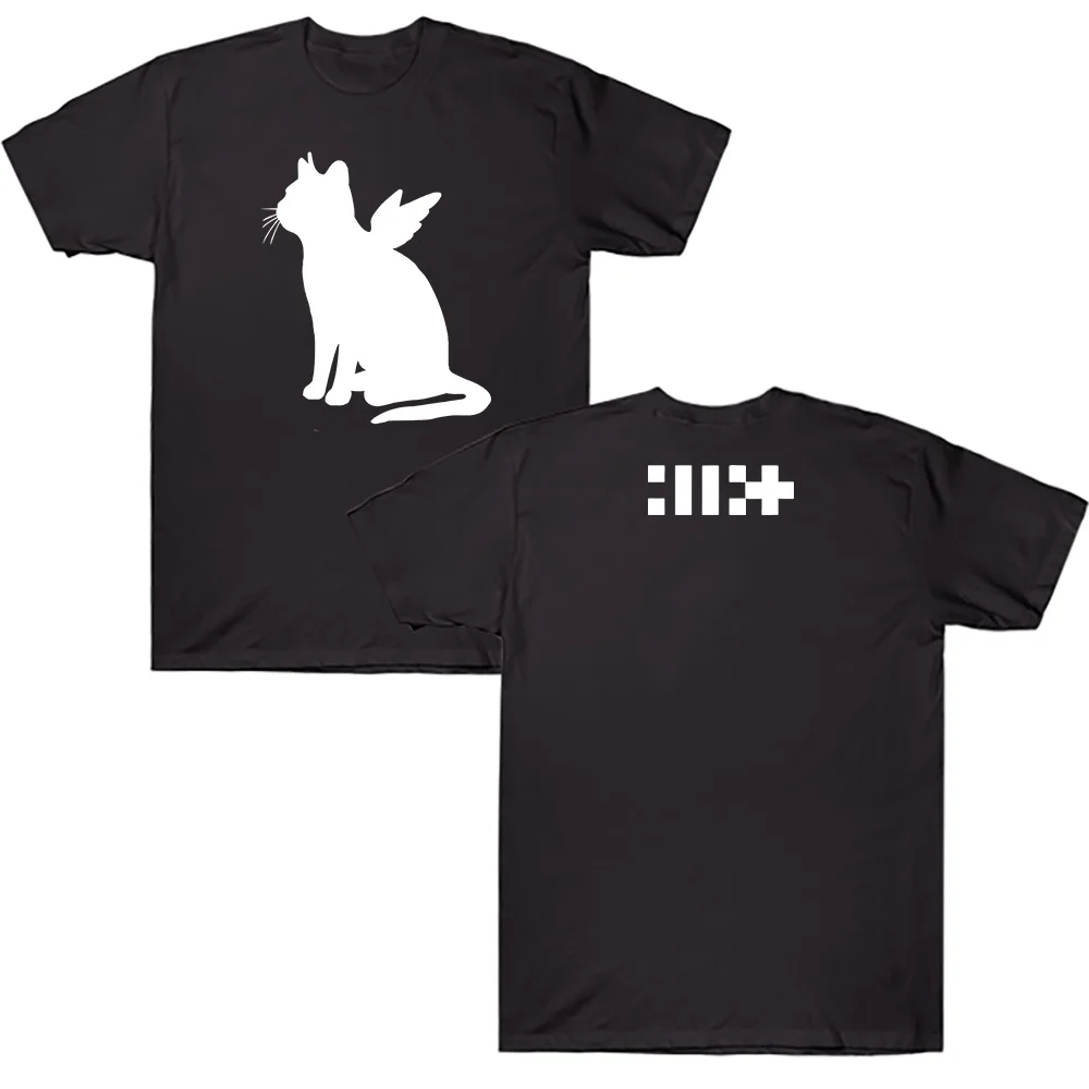 Korean cotton men's and women's T-shirt casual Y2K T-shirt ILLIT Kpop girl band T-shirt ILLIT Bomb album cat angel printed cloth
Korean cotton men's and women's T-shirt casual Y2K T-shirt ILLIT Kpop girl band T-shirt ILLIT Bomb album cat angel printed cloth