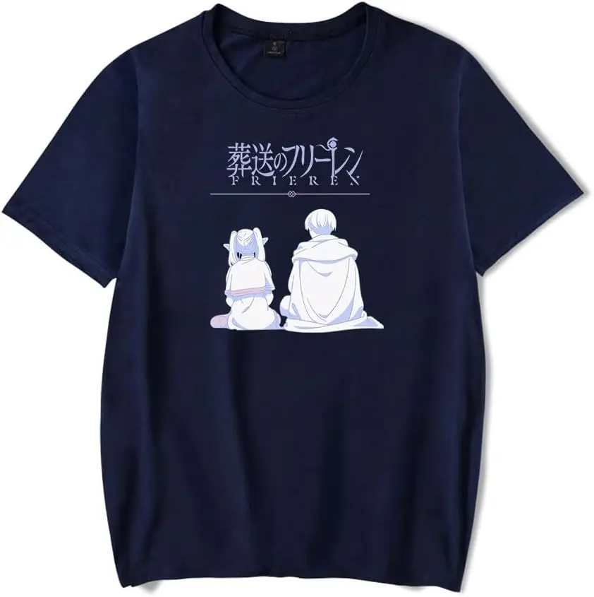 Frieren Anime Short Sleeve Tee Women Men Crewneck T-Shirt Harajuku Summer Tops 
Frieren Anime Short Sleeve Tee Women Men Crewneck T-Shirt Harajuku Summer Tops