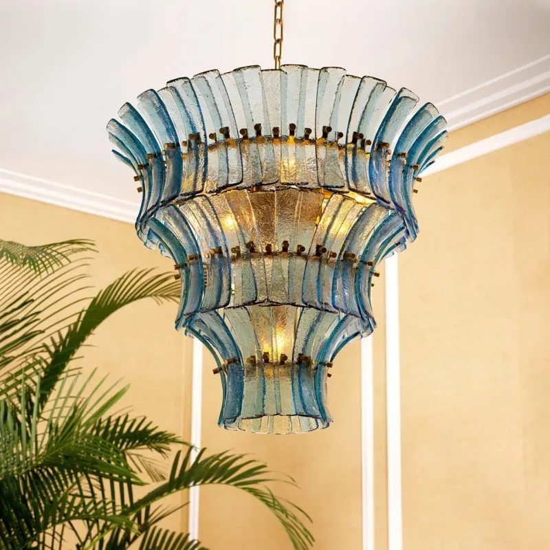 French designer light luxury villa restaurant hotel lobby glass chandelier duplex empty living room stair chandelier
French designer light luxury villa restaurant hotel lobby glass chandelier duplex empty living room stair chandelier