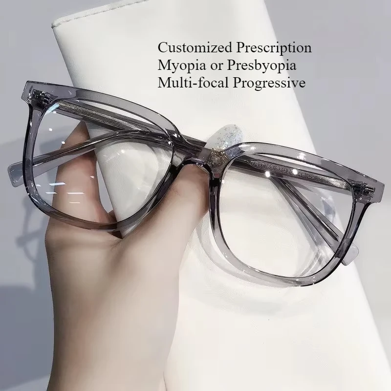 Customized Prescription Women Acetate Frame Photochromic Myopia Reading Glasses Multi-focal Progressive Lens
Customized Prescription Women Acetate Frame Photochromic Myopia Reading Glasses Multi-focal Progressive Lens
