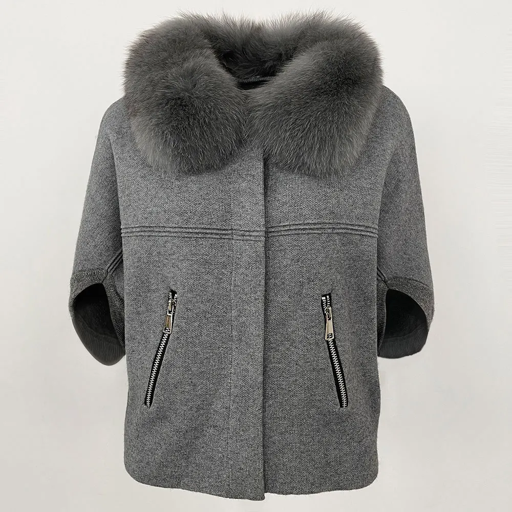 Real Fur Coat Spring Cardigan Reality Natural Fox Fur Jacket Clothes for Women Fashion Knitted Sweater Outerwear Autumn European
Real Fur Coat Spring Cardigan Reality Natural Fox Fur Jacket Clothes for Women Fashion Knitted Sweater Outerwear Autumn European