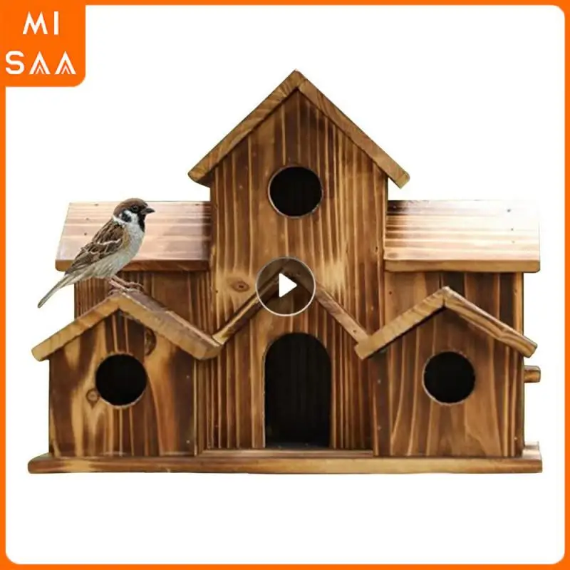Nests High Quality Wooden Durable Multifunctional Household Accessories Birdhouse Without Dumping With Support Simple
Nests High Quality Wooden Durable Multifunctional Household Accessories Birdhouse Without Dumping With Support Simple
