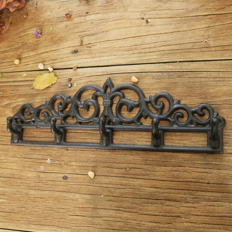 European Vintage Creative Coat Row Hook Cast Iron Hook Black Coat Hook Fitting Room Bathroom Wall Hanging Coat
European Vintage Creative Coat Row Hook Cast Iron Hook Black Coat Hook Fitting Room Bathroom Wall Hanging Coat