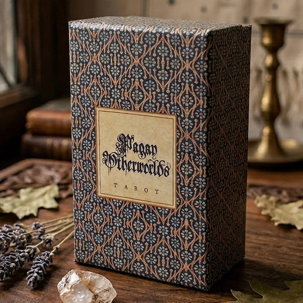Pagan Otherworlds Tarot Deck in Rigid Box – 84 Pcs Unique Artistic Design - Double-embossed Cardstock
Pagan Otherworlds Tarot Deck in Rigid Box – 84 Pcs Unique Artistic Design - Double-embossed Cardstock