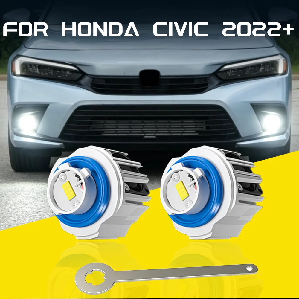 FOR Honda Civic 2022+ Car Traffic Light L1B LED Headlight Fog Lights With Fan Turbo Lamp Yellow White Lights LED Fog Lights
FOR Honda Civic 2022+ Car Traffic Light L1B LED Headlight Fog Lights With Fan Turbo Lamp Yellow White Lights LED Fog Lights
