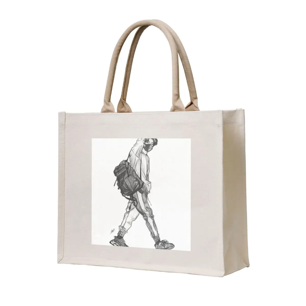 JK fashion Tote Bag personalized tote bag women bag Fabric shopper bags for women
JK fashion Tote Bag personalized tote bag women bag Fabric shopper bags for women
