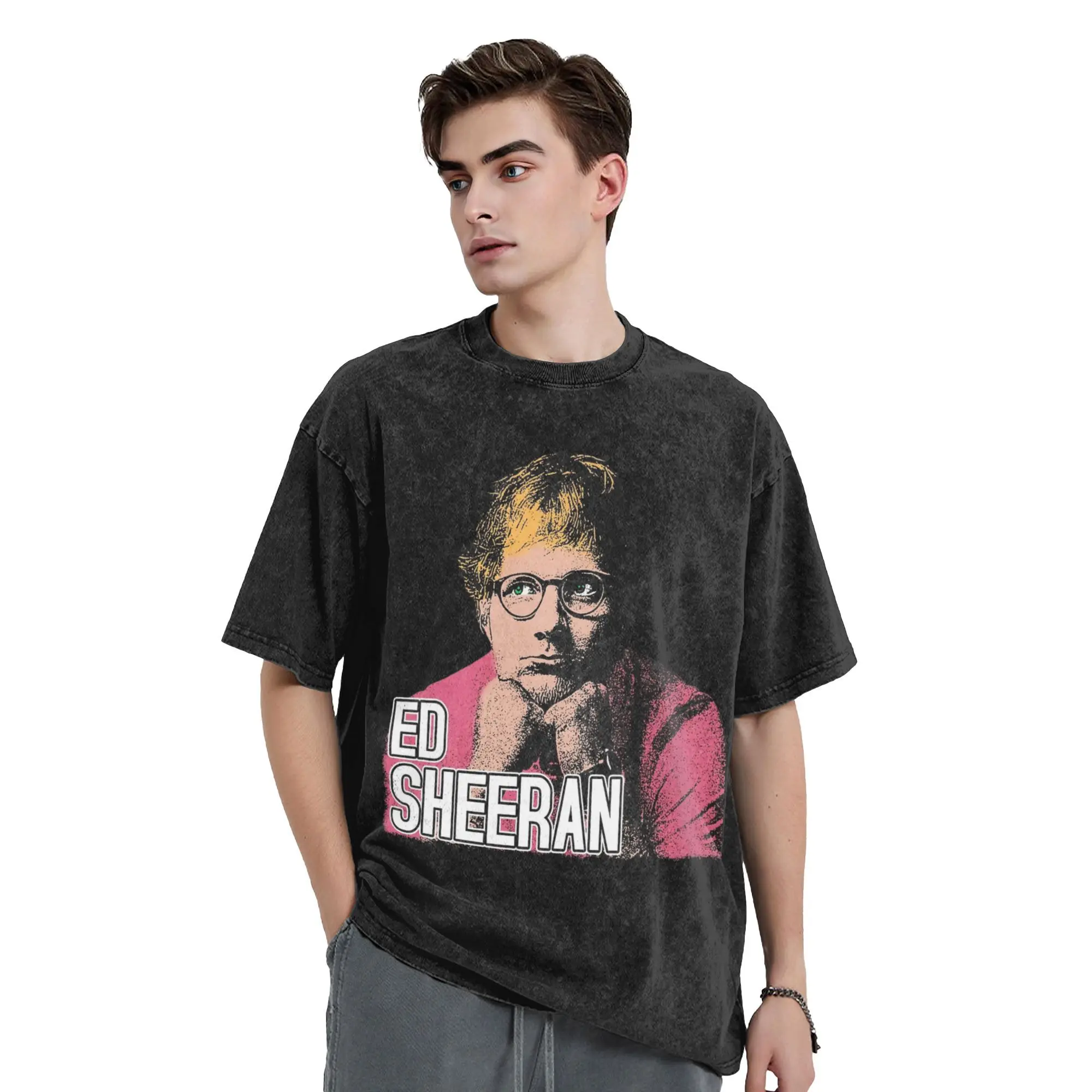 Футболка Azizaam Ed Sheeran в стиле хип-хоп, уличные футболки из 100% хлопка, повседневные мужские и женские топы, уличная летняя футболка
Футболка Azizaam Ed Sheeran в стиле хип-хоп, уличные футболки из 100% хлопка, повседневные мужские и женские топы, уличная летняя футболка