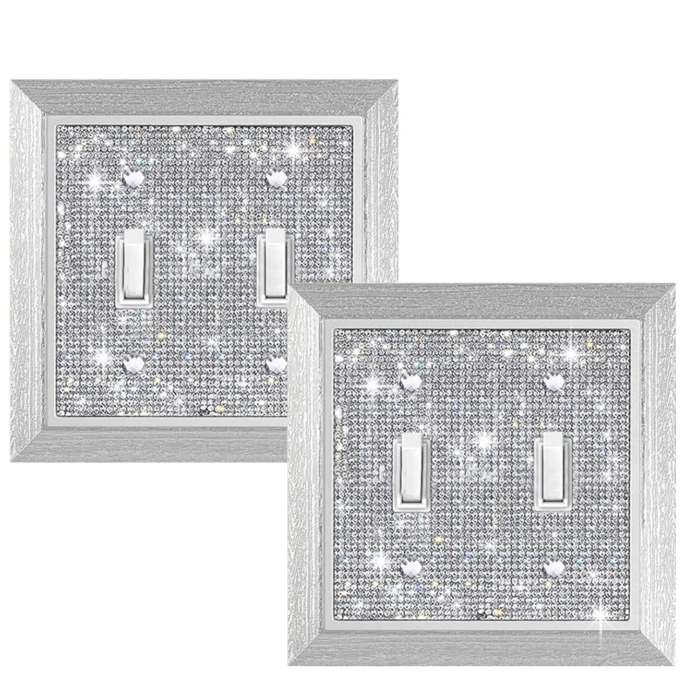 Switch Decoration Wall Plate Cover Switch Panel Any Room Office Switch Covers Bling Rhinestones Easy Installation
Switch Decoration Wall Plate Cover Switch Panel Any Room Office Switch Covers Bling Rhinestones Easy Installation