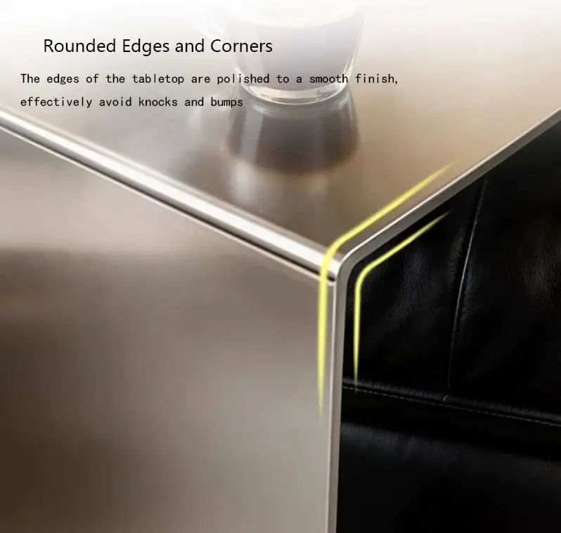 Modern Metal Side Table With Rounded Edges For Sofa Living Room Snack Tray
Modern Metal Side Table With Rounded Edges For Sofa Living Room Snack Tray