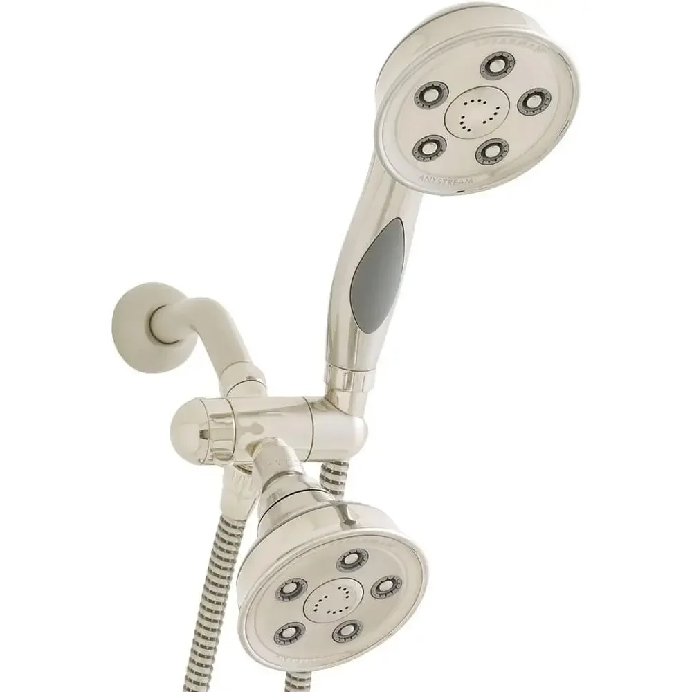 VS-233014-BN Caspian Anystream 2-Way Shower Combination, 2.5 GPM, Brushed Nickel
VS-233014-BN Caspian Anystream 2-Way Shower Combination, 2.5 GPM, Brushed Nickel