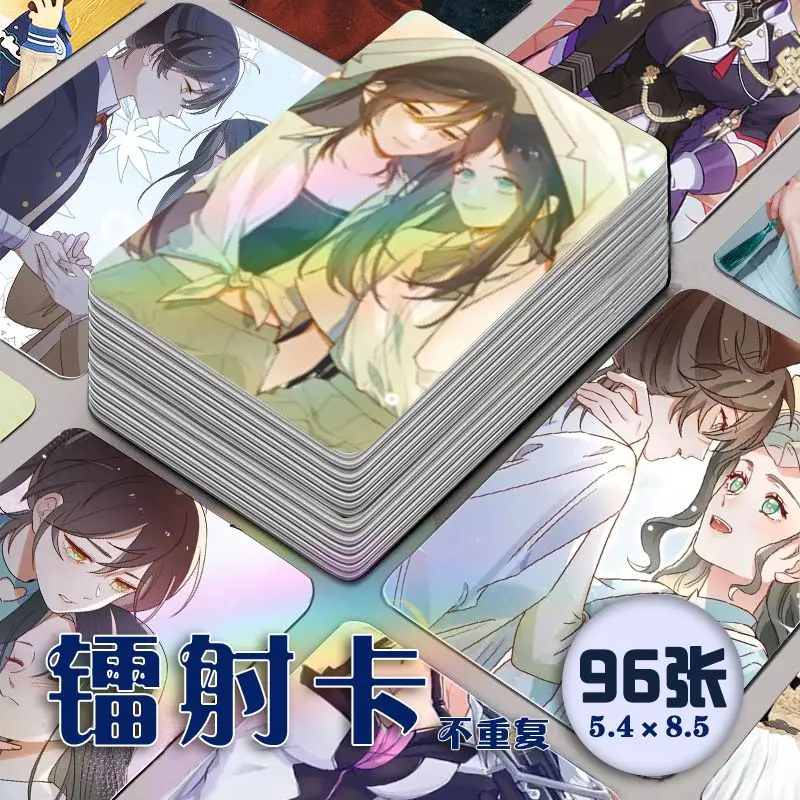 96 Pc/set The White Moonlight Female Lead Wants to Take Me Manga Laser Lomo Card Album Comic Characters Photo card Fans
96 Pc/set The White Moonlight Female Lead Wants to Take Me Manga Laser Lomo Card Album Comic Characters Photo card Fans
