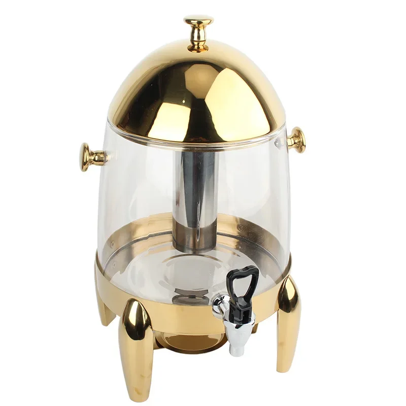 Gold Stainless Steel Cold JBeverage Dispenser With Faucet High Quality Portable Beverage Dispenser Cold Juice Dispenser
Gold Stainless Steel Cold JBeverage Dispenser With Faucet High Quality Portable Beverage Dispenser Cold Juice Dispenser