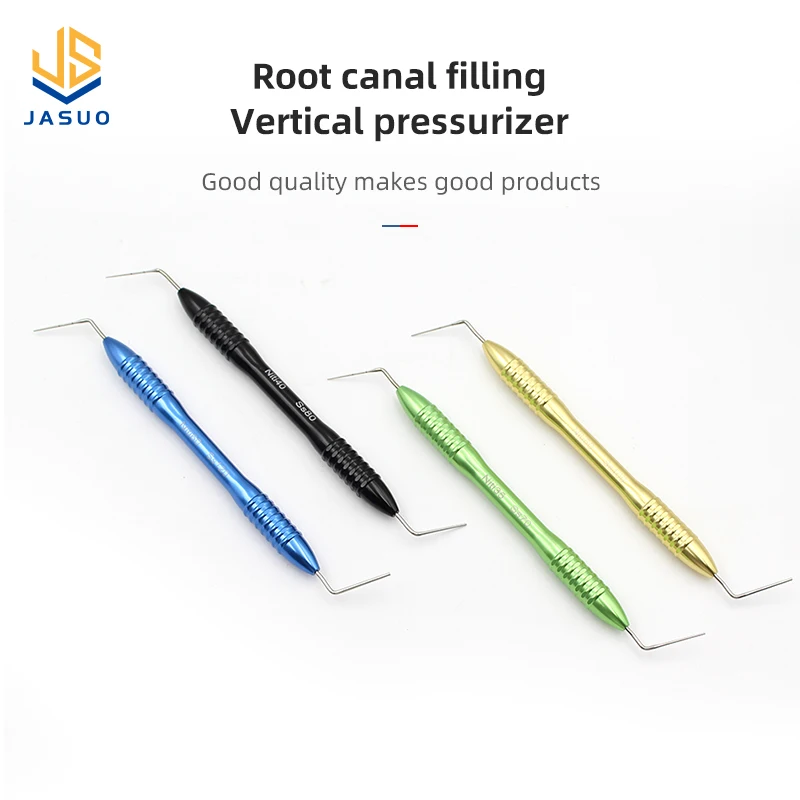 Dental Gutta Percha Filler Oral Root Canal Filler Endodontic Hand Plugger Tip Vertical Pressure Device Dentistry Fill Instrument
Dental Gutta Percha Filler Oral Root Canal Filler Endodontic Hand Plugger Tip Vertical Pressure Device Dentistry Fill Instrument