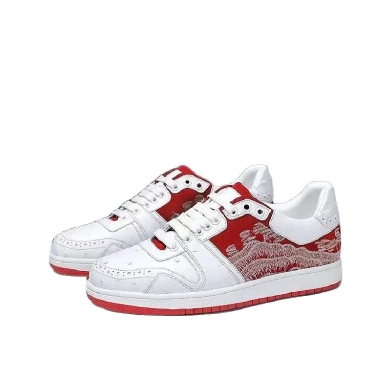 2023 new arrival Fashion Ostrich skin leather causal shoes men,real snakers PDD214
2023 new arrival Fashion Ostrich skin leather causal shoes men,real snakers PDD214
