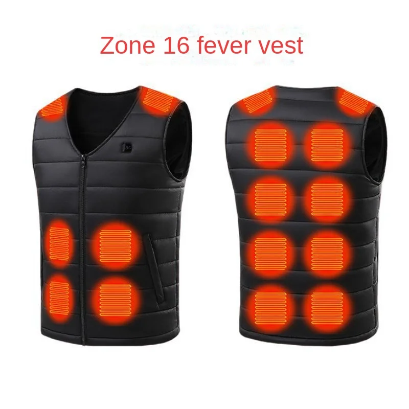 Жилет с подогревом на 16 зон для мужчин и женщин, с V-образным вырезом, без рукавов, с электрическим подогревом, регулируемой температурой, теплый, для активного отдыха зимой
Жилет с подогревом на 16 зон для мужчин и женщин, с V-образным вырезом, без рукавов, с электрическим подогревом, регулируемой температурой, теплый, для активного отдыха зимой