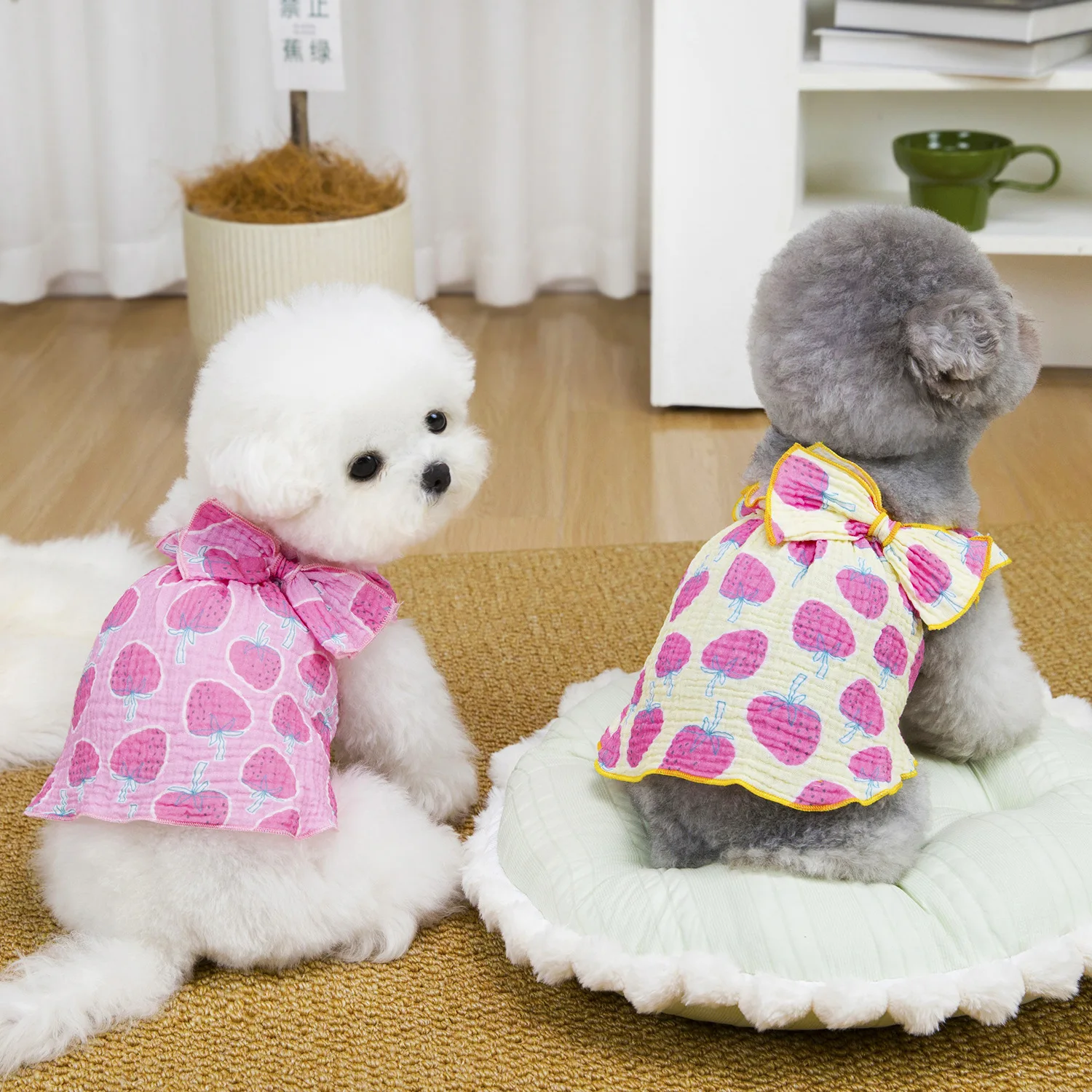 Pet Clothes Summer Spring Dog Vest Small Puppy Bowknot Princess Short Skirt Kitty Costume Dog Skirt Breathable Clothing Supplies
Pet Clothes Summer Spring Dog Vest Small Puppy Bowknot Princess Short Skirt Kitty Costume Dog Skirt Breathable Clothing Supplies