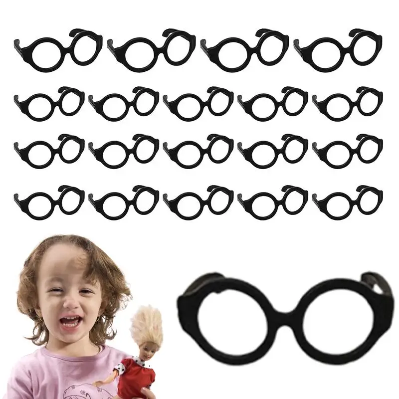 Mini Glasses For Dolls Lensless Doll Dress Up Eyewear Doll Eyewear 20Pcs Small Glasses For 7-12 Inch Doll Dolls Costume
Mini Glasses For Dolls Lensless Doll Dress Up Eyewear Doll Eyewear 20Pcs Small Glasses For 7-12 Inch Doll Dolls Costume