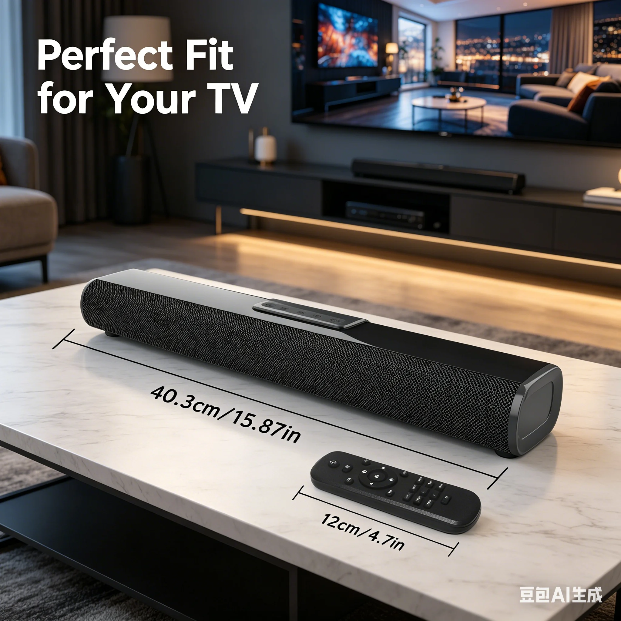 Саундбар Slim S20 40 см для телевизора, 30 Вт, глубокий бас, Bluetooth, беспроводной, проводной, HDMI, оптический, 3,5 мм, USB, 3 режима эквалайзера, с ИК-пультом дистанционного управления
Саундбар Slim S20 40 см для телевизора, 30 Вт, глубокий бас, Bluetooth, беспроводной, проводной, HDMI, оптический, 3,5 мм, USB, 3 режима эквалайзера, с ИК-пультом дистанционного управления