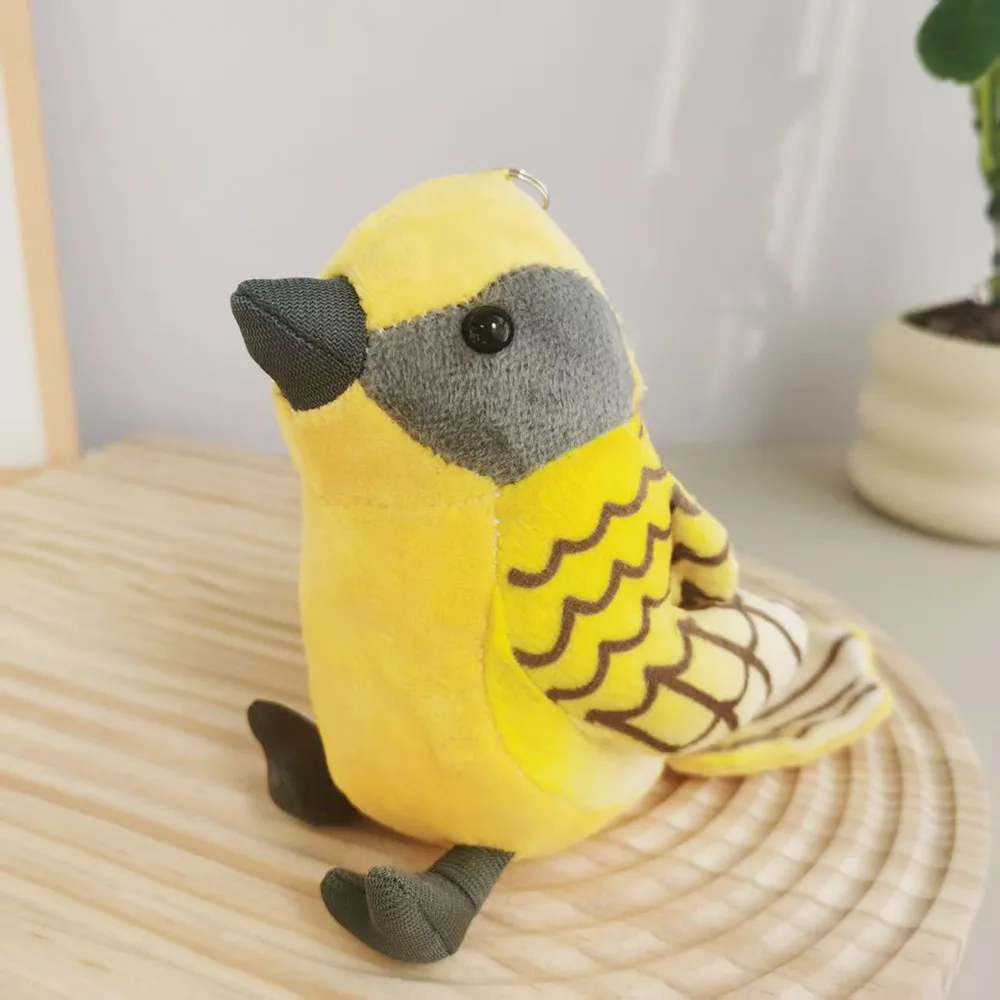 14cm Cute Plush Bird Keychain Soft Yellow Warbler Goldfinch Lifelike Bird Plushie Toy Stuffed Animal Doll Birthday Gifts Kids
14cm Cute Plush Bird Keychain Soft Yellow Warbler Goldfinch Lifelike Bird Plushie Toy Stuffed Animal Doll Birthday Gifts Kids