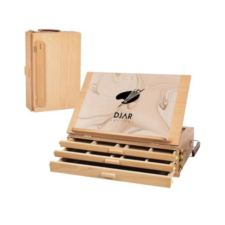 for Painting with 3 Drawer Storage Adjustable Portable Beechwood Desktop Sketchbox Art Painting Stand for Adults Students
for Painting with 3 Drawer Storage Adjustable Portable Beechwood Desktop Sketchbox Art Painting Stand for Adults Students