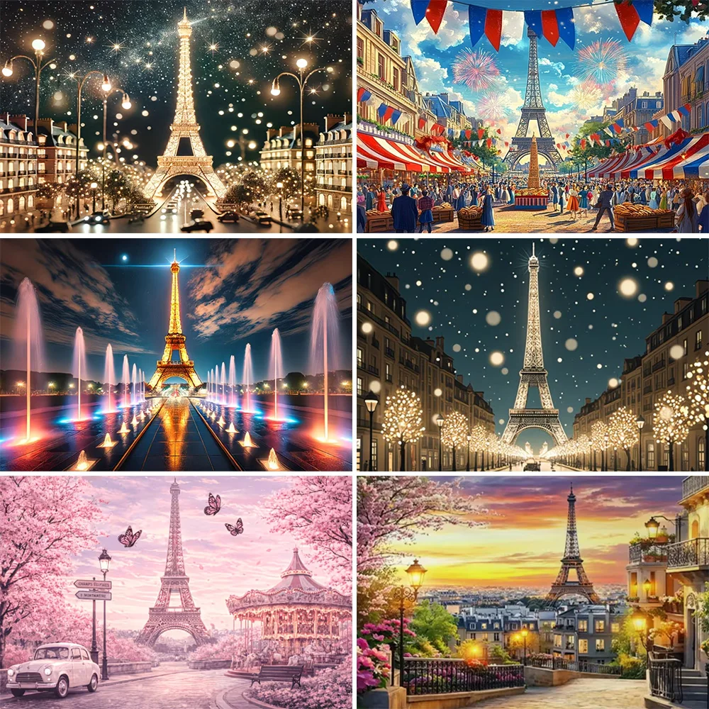 French Eiffel Tower City Landscape Background Flower Lake Party Decorations Backdrop Birthday Wedding Supplies Banner Prop
French Eiffel Tower City Landscape Background Flower Lake Party Decorations Backdrop Birthday Wedding Supplies Banner Prop