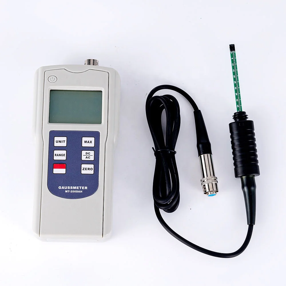Digital gauss meter gauge MT-200DAH magnetic induction intensity of DC magnetic field, AC magnetic field
Digital gauss meter gauge MT-200DAH magnetic induction intensity of DC magnetic field, AC magnetic field