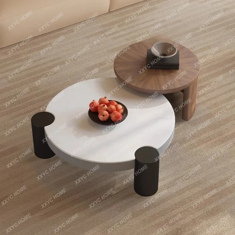 HMJCream style simple modern marble round coffee table combination new home living room high sense
HMJCream style simple modern marble round coffee table combination new home living room high sense