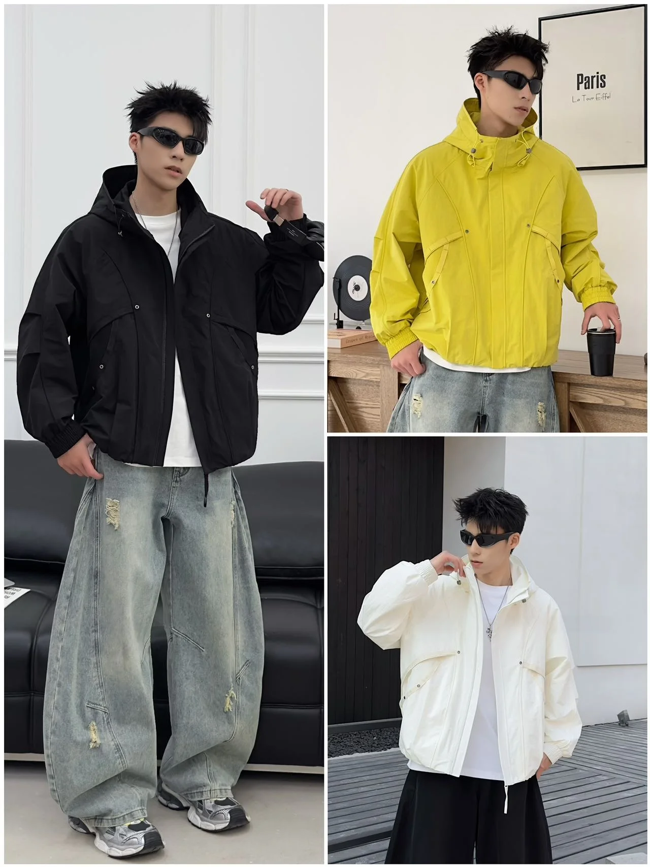 Loose Men's Outdoor Casual Hooded Jaet Windproof Spring Autumn Mountain Series Fce Lined Zipper Closure Color
Loose Men's Outdoor Casual Hooded Jaet Windproof Spring Autumn Mountain Series Fce Lined Zipper Closure Color