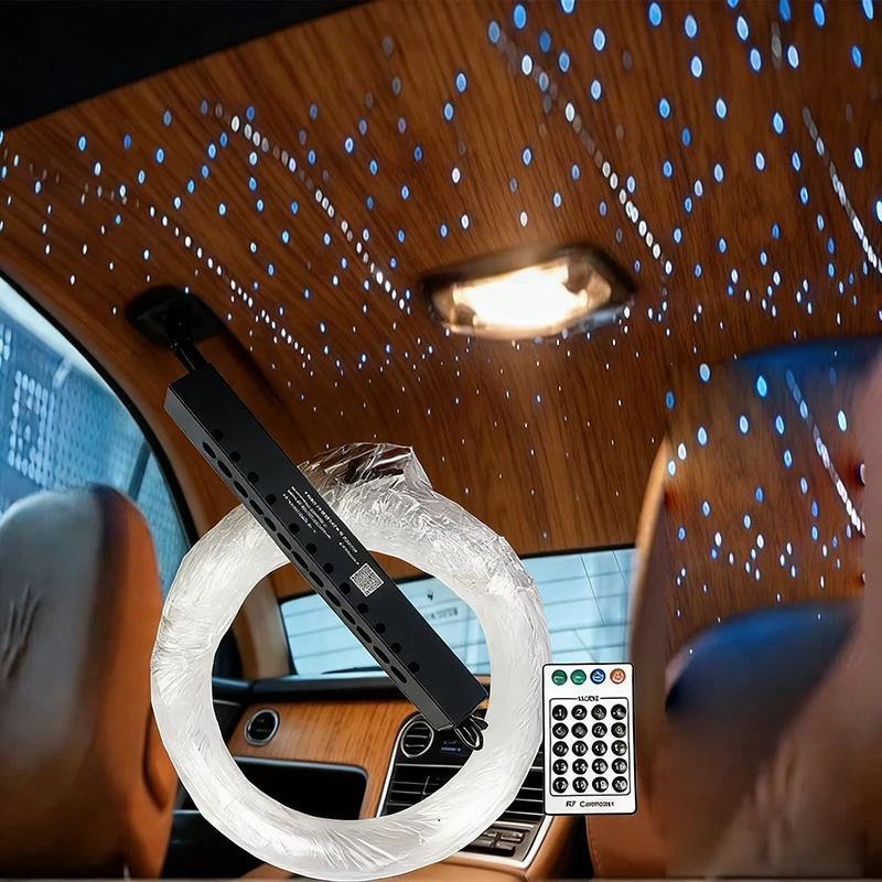 Optic Kit Light LED Meteor Light Engine with RF Remote Effect 12Holes Fiber Controller Starry Sky Ceiling hot new Shooting Star
Optic Kit Light LED Meteor Light Engine with RF Remote Effect 12Holes Fiber Controller Starry Sky Ceiling hot new Shooting Star