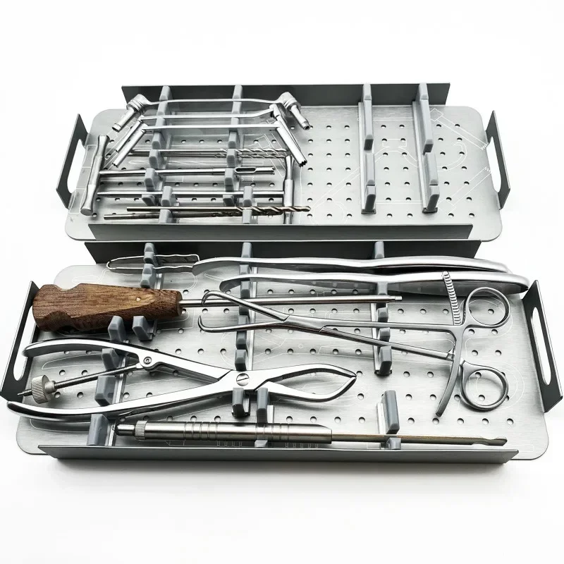 Orthopedic Large Fragment Instrument Set bone Large Lower Limbs Instrument Kit Orthopedic instrument
Orthopedic Large Fragment Instrument Set bone Large Lower Limbs Instrument Kit Orthopedic instrument