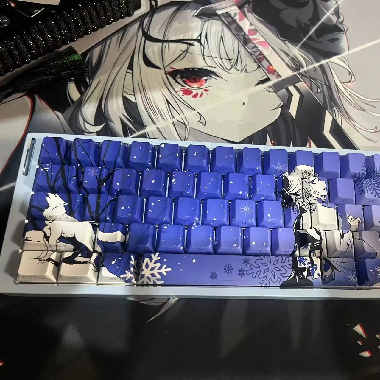 Keycap Original side engraved transparent PBT hot sublimation high value personality creative keycap
Keycap Original side engraved transparent PBT hot sublimation high value personality creative keycap