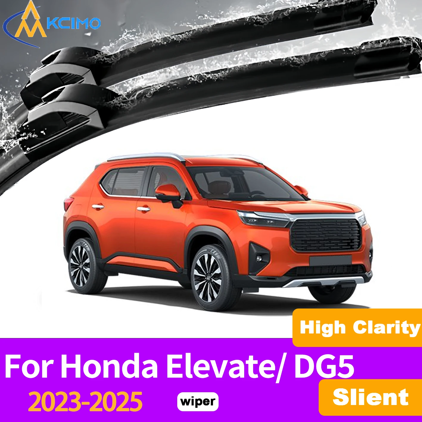 KCIMO 2PCS Front Windshield Wiper Blades For Honda Elevate/ DG5 2023-2025, Streak-Free Deep Cleaning Replacement Auto Parts
KCIMO 2PCS Front Windshield Wiper Blades For Honda Elevate/ DG5 2023-2025, Streak-Free Deep Cleaning Replacement Auto Parts