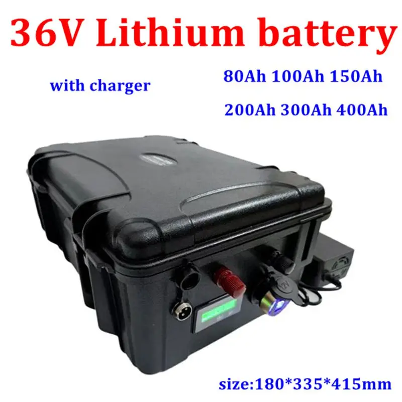RT 36V 40Ah 50Ah 80Ah 100Ah 200Ah 300Ah 400Ah lithium ion battery pack for 4000W 2000w tricycle scooter boat Solar energy EV
RT 36V 40Ah 50Ah 80Ah 100Ah 200Ah 300Ah 400Ah lithium ion battery pack for 4000W 2000w tricycle scooter boat Solar energy EV