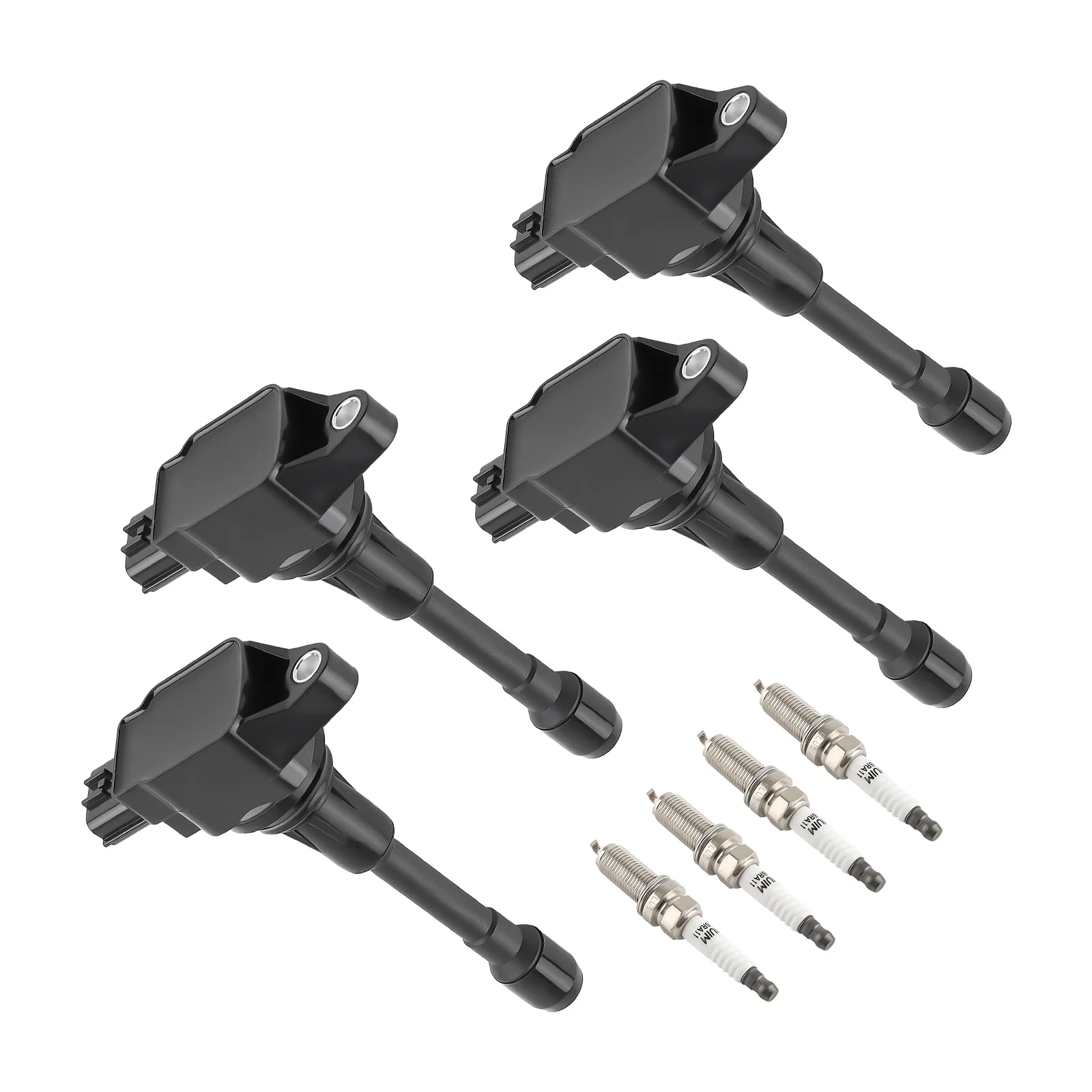 Set of 4 Ignition + Spark Plugs For Infiniti QX60 QX70 Nissan Altima UF-549 9029
Set of 4 Ignition + Spark Plugs For Infiniti QX60 QX70 Nissan Altima UF-549 9029