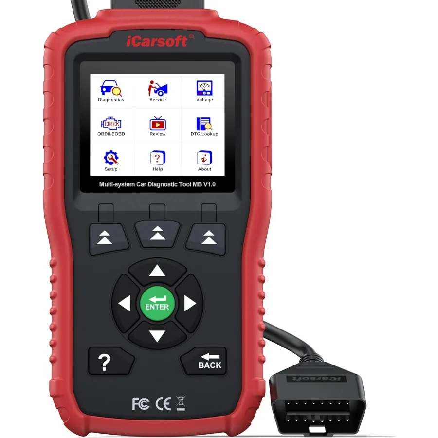 OBD2 Scanner AUTO Diagnostic Tool MB V1.0 for Benz Sprinter Smart Full System ABS SRS Transmission Check Engine Car Code Reader