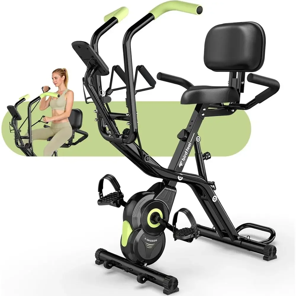 8-Level Magnetic Resistance Exercise Bike - Multifunctional Indoor Stationary Cycle with Arm Workout Bands, LCD Monitor, Support
8-Level Magnetic Resistance Exercise Bike - Multifunctional Indoor Stationary Cycle with Arm Workout Bands, LCD Monitor, Support