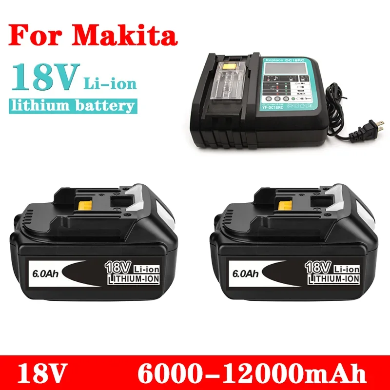 for Makita 18V Battery 6000mAh Rechargeable Power Tools Battery 18V makita with LED Li-ion Replacement LXT BL1860B BL1860 BL1850
for Makita 18V Battery 6000mAh Rechargeable Power Tools Battery 18V makita with LED Li-ion Replacement LXT BL1860B BL1860 BL1850