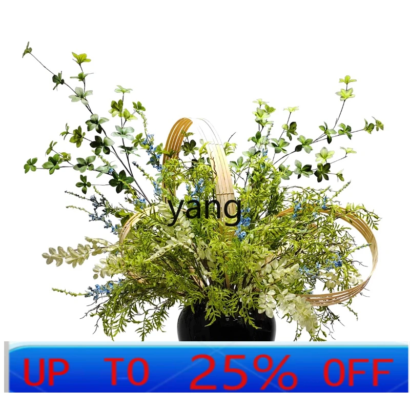 LMM new Chinese high-end round table artificial flower restaurant tabletop plant bonsai decoration
LMM new Chinese high-end round table artificial flower restaurant tabletop plant bonsai decoration