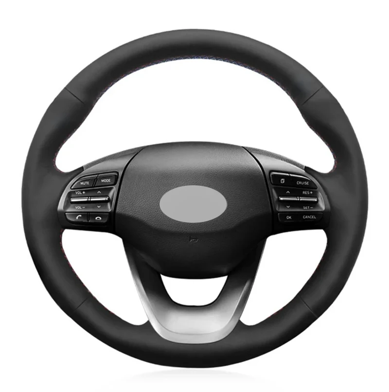 Alcantara Steering Wheel Cover Real Leather Red Thread Hand Stitching Car Accessoires for Hyundai ELANTRA VALUE GT 2017-2023
Alcantara Steering Wheel Cover Real Leather Red Thread Hand Stitching Car Accessoires for Hyundai ELANTRA VALUE GT 2017-2023