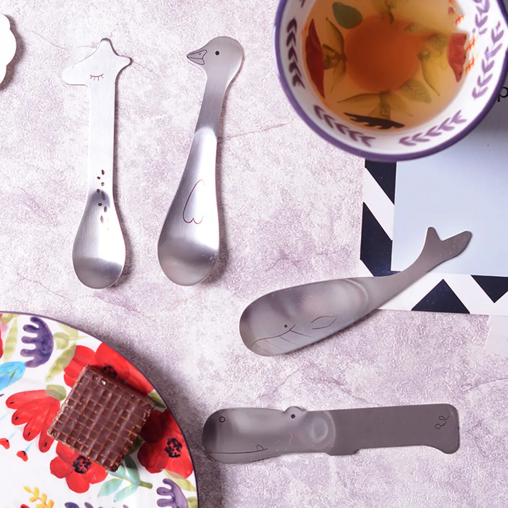 2Pcs Stainless Steel Kids Spoon Cartoon Ergonomic Handle for Stirring Coffee Tea Dessert Milk Cream Home Restaurant
2Pcs Stainless Steel Kids Spoon Cartoon Ergonomic Handle for Stirring Coffee Tea Dessert Milk Cream Home Restaurant
