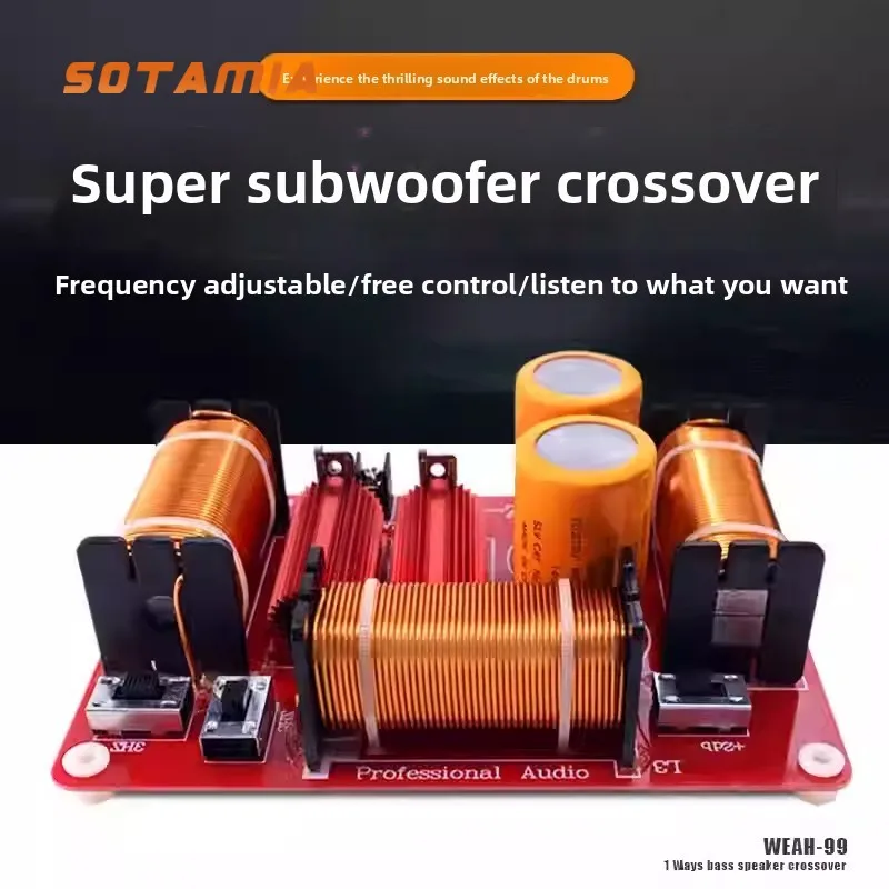 SOTAMIA Audiophile Subwoofer Crossover Car Home Audio Overweight and Low Sound 600W High Power Portable Bluetooth Speaker
SOTAMIA Audiophile Subwoofer Crossover Car Home Audio Overweight and Low Sound 600W High Power Portable Bluetooth Speaker