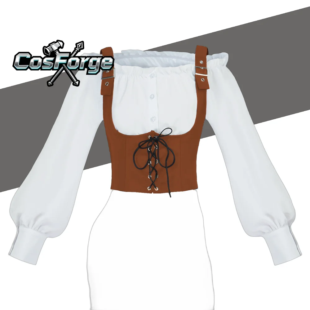 European Medieval Renaissance Corset Top - Women's Halter Top Style Fashion
European Medieval Renaissance Corset Top - Women's Halter Top Style Fashion