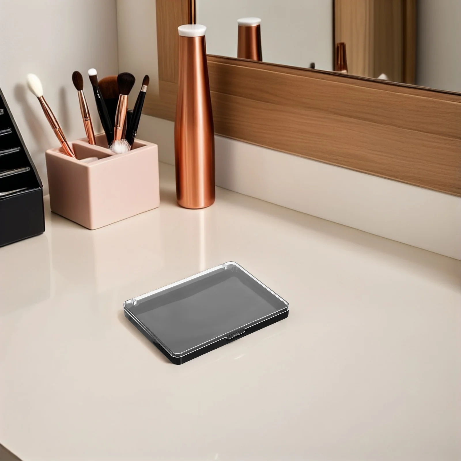 2pcs Palette Compact Transparent Lid For Eyeshadow Blush Highlighter Contour Travel Organizer Empty Makeup Case
2pcs Palette Compact Transparent Lid For Eyeshadow Blush Highlighter Contour Travel Organizer Empty Makeup Case