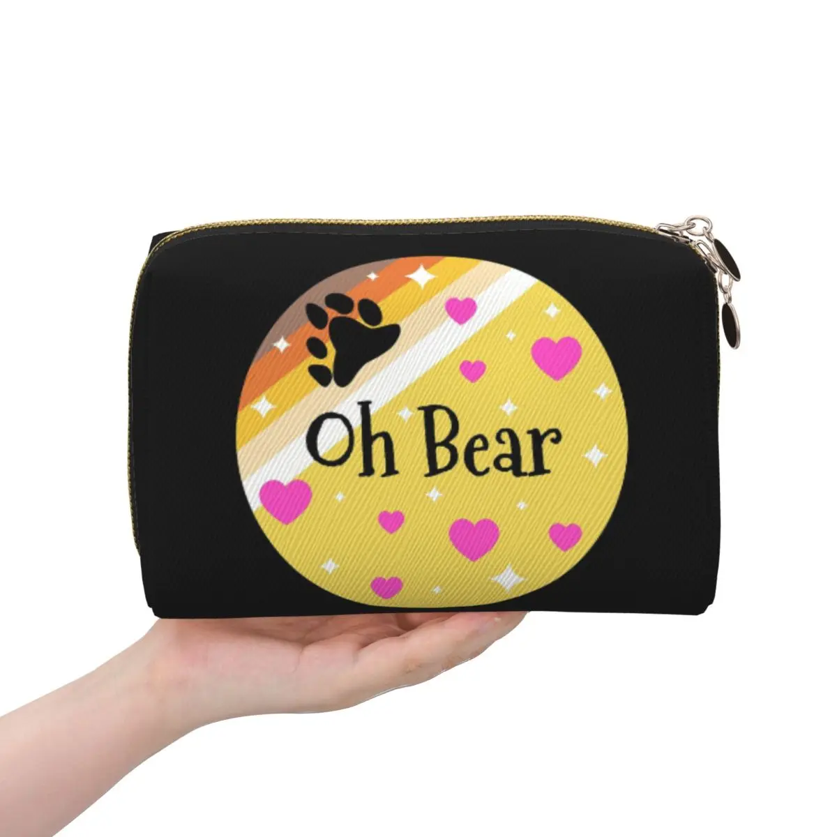 Oh Bear Lgbt Gay Bear Pride Flag Women Cosmetic Bag Travel Makeup Organizer Pouch Toiletry Storage Dopp Kit Case
Oh Bear Lgbt Gay Bear Pride Flag Women Cosmetic Bag Travel Makeup Organizer Pouch Toiletry Storage Dopp Kit Case